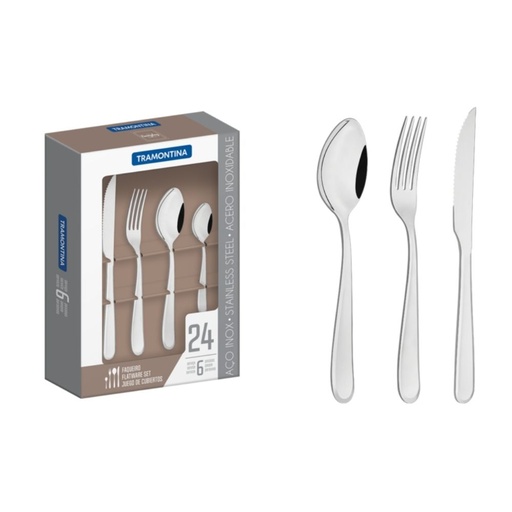 TRAMONTINA Angra 24pc Cutlery Set