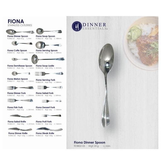 Dinner Essential Fiona dinner spoon 206mm