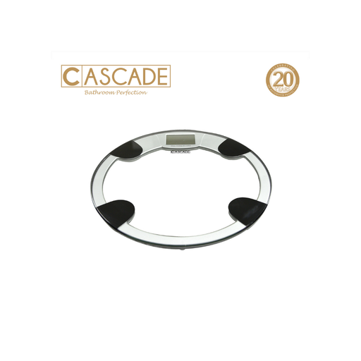 CASCADE Round Automatic Digital Bathroom Scale, Weighing scale