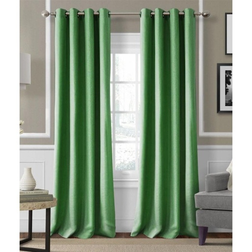HOMETHREADS Window Curtain 50x84 Green