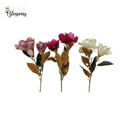 66cm Magnolia Stem Flower 07S117011