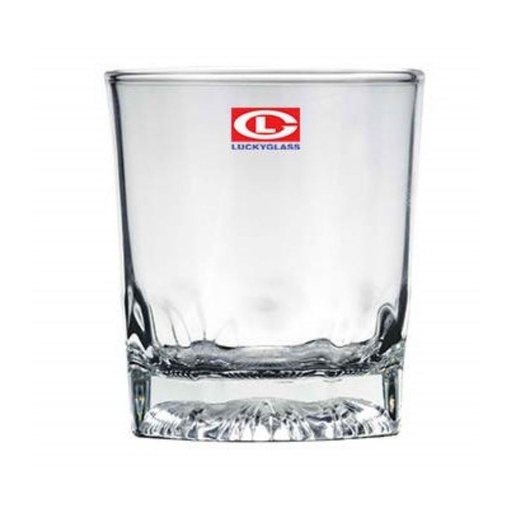 Lucky Glass Crown Drinking Glass Tumbler Drinkware 260ml