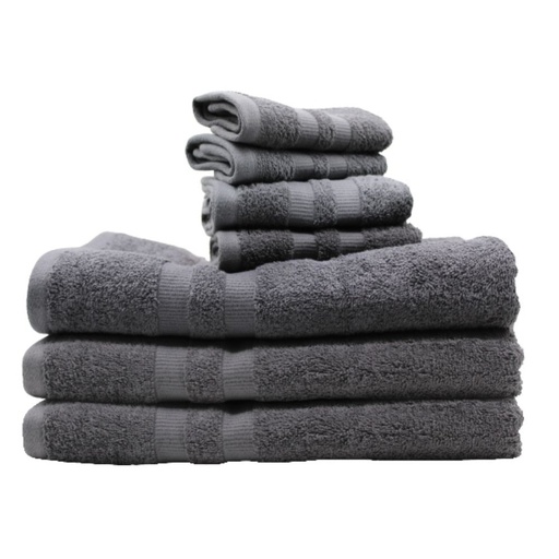 LINENS N' THINGS Bath Towel Emma Collection 27" x 54" Dark Gray