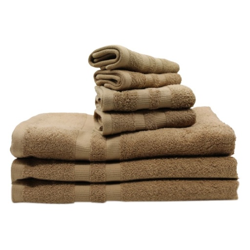 LINENS N' THINGS Hand Towel Emma Collection 12" x 24" Brown