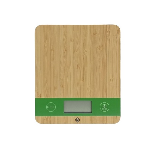 Kitchen Scale Natural Bamboo Platform