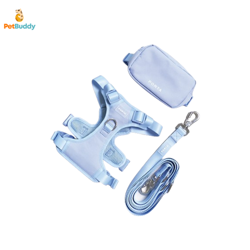 Porta Walk Set Bag/Leash Periwinkle