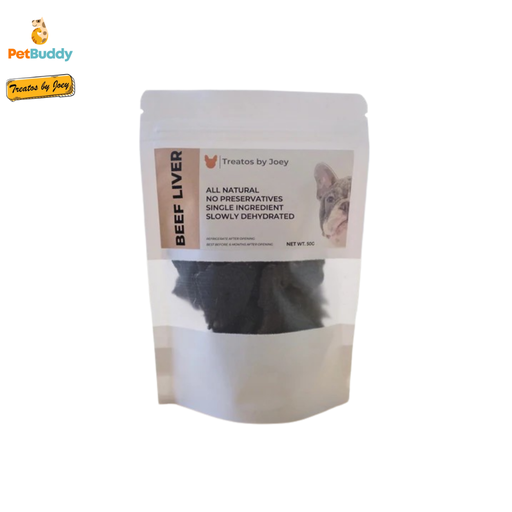 TBJ Beef Liver Natural Treats 50g