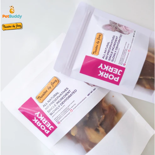 TBJ Pork Jerky Natural Treats 25g