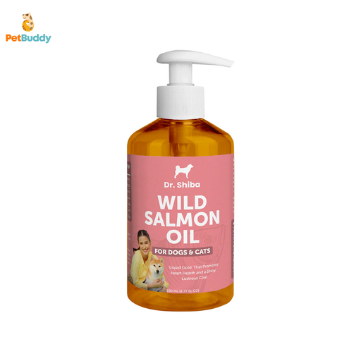 DR.SHIBA Wild Salmon Oil Vitamins 200ml