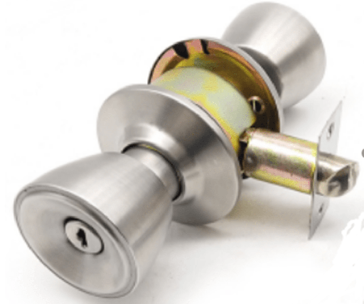 Markel 588Bk-Sn Doorknob Privacy Lockset Keyless