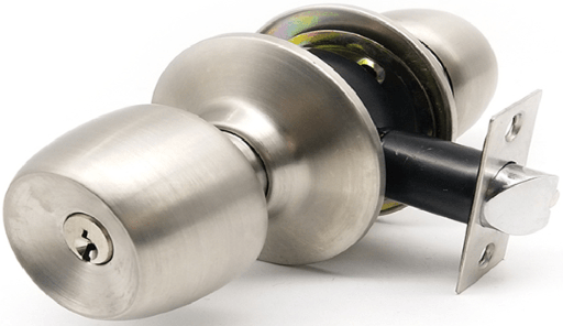 Markel 5831Bk-Ss Doorknob Privacy Lockset Keyless