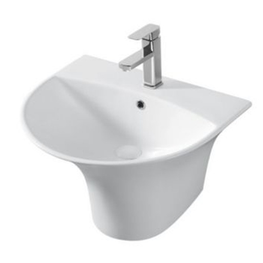 BRAUHN Lavatory Semi-Pedestal Lovelle 5300B