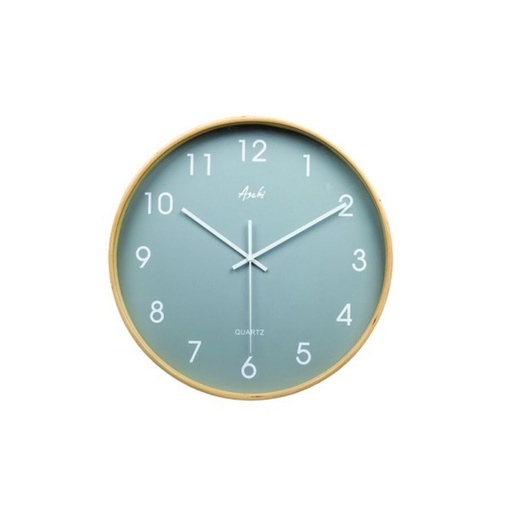 Asahi Wall Clock Wooden W7010 14N