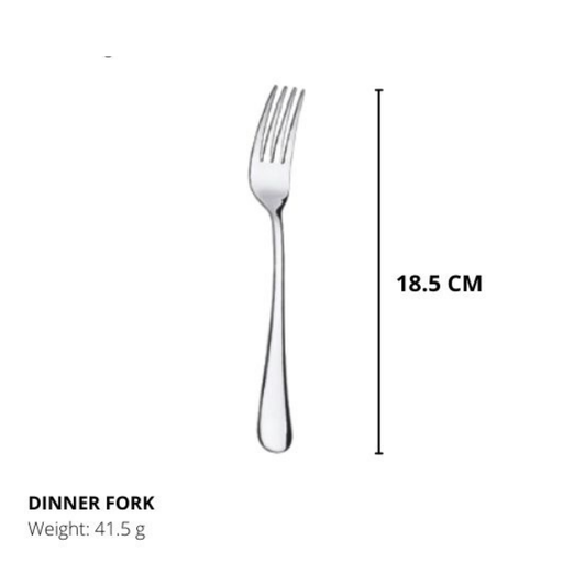 Lianyu Stainless Steel Fork, Durable Metal Fork,DinnerFork,Silverware Fork 18.5CM