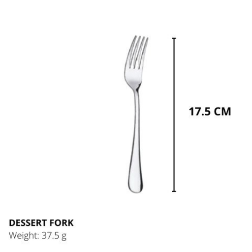 Lianyu Stainless Steel Fork, Durable Metal Fork,DessertFork,Silverware Fork 17.5CM