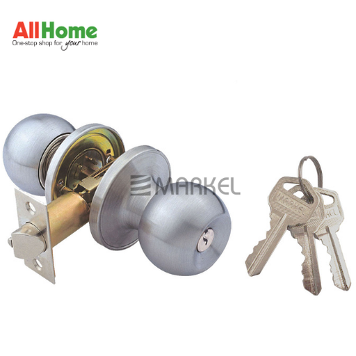 Markel Adk6-Me002Ss Doorknob Tubular Lock Stainless Steel