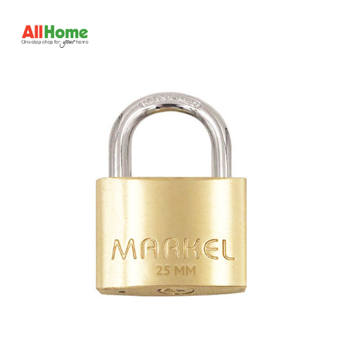 Markel Apl25 Brass Padlock Short Shackle 25mm