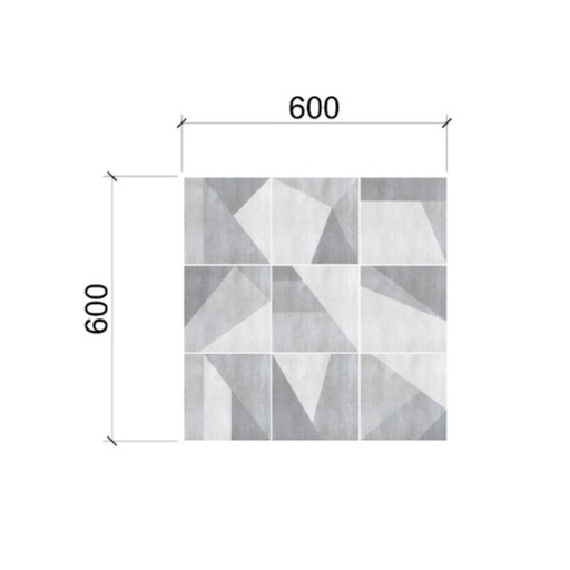 Rossio 86050 PIL Tiles 60x60 Portland Decor