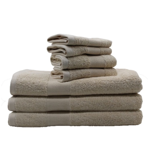 LINENS N' THINGS Hand Towel Harper Collection 12" x 24" Ecru