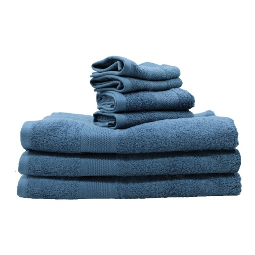 LINENS N' THINGS Hand Towel Harper Collection 12" x 24" Mallard Blue