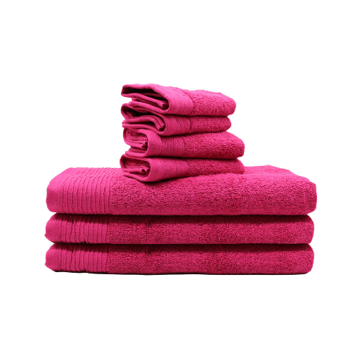 LINENS N' THINGS Face Towel Charlotte Collection 12" x 12" Cherry Jubilee