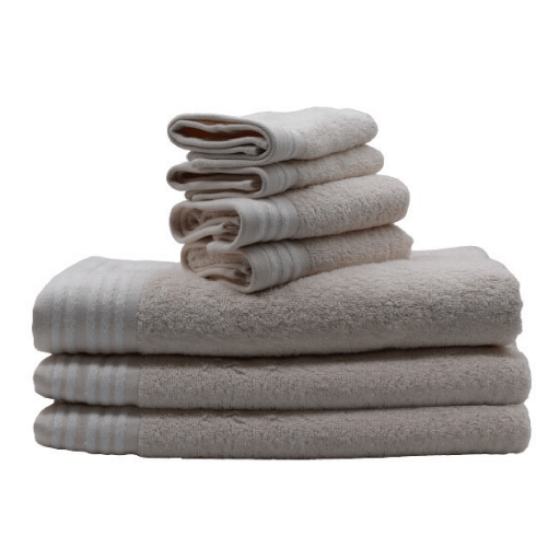 LINENS N' THINGS Face Towel Sophia Collection 12" x 12" Pastel Parchment