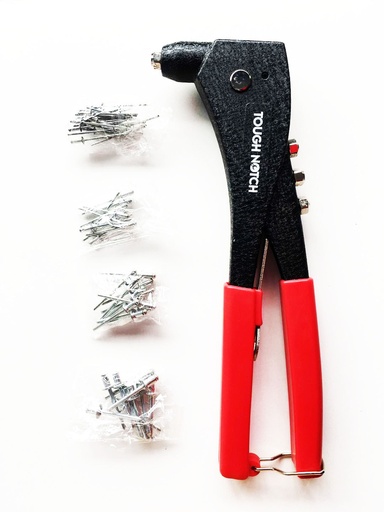 TOUGH NOTCH Aht51 Hand Riveter Alum W/50Pcs Rivets