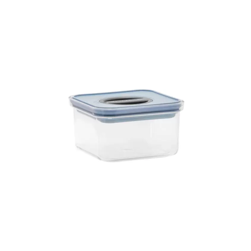 NEOFLAM Smart Seal Container Square, Food Storage 0.6 Liter Blue