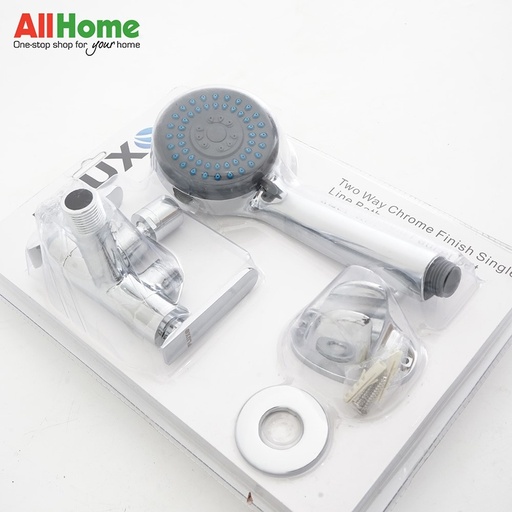 Fluxo Ahfl-Bf5100-Cr 2-Way Single Line Bathroom Faucet Set