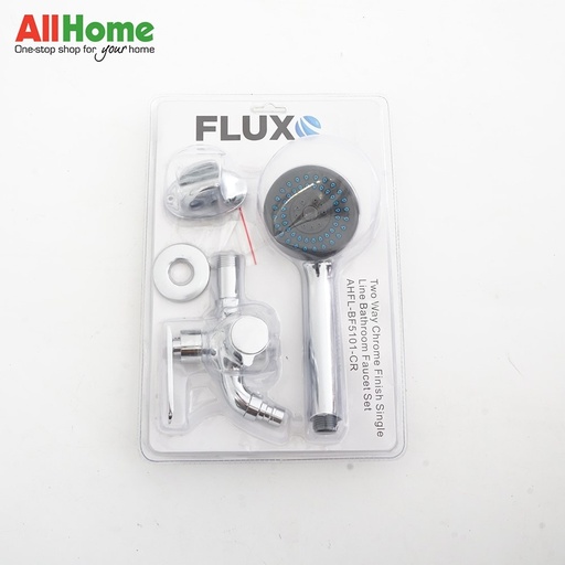 Fluxo Ahfl-Bf5101-Cr 2-Way Single Line Bathroom Faucet Set