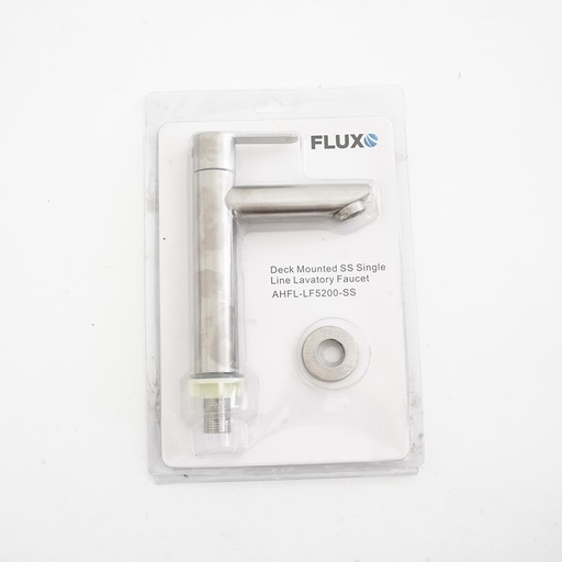 Fluxo Ahfl-Lf5200-Ss Deck Mounted Single Lavatory Faucet