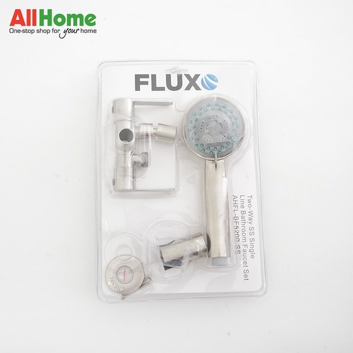 Fluxo Ahfl-Bf5200-Ss 2-Way Single Line Bathroom Faucet Set