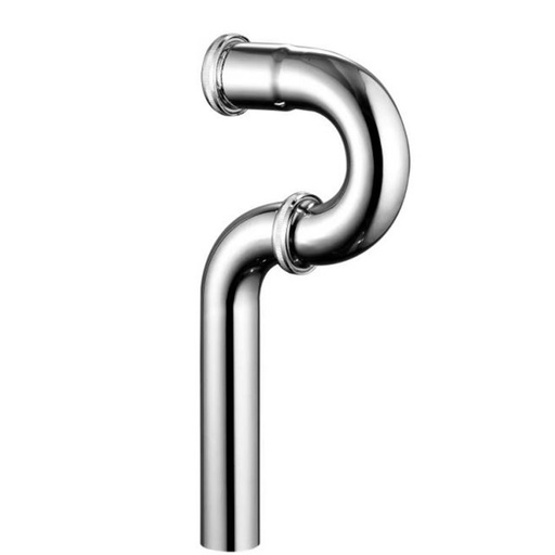 Fluxo Ahfl-Pt5000Cr Brass P-Trap 1 1/4in