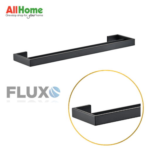 Fluxo Ahba2 Double Towel Bar Black Ss304