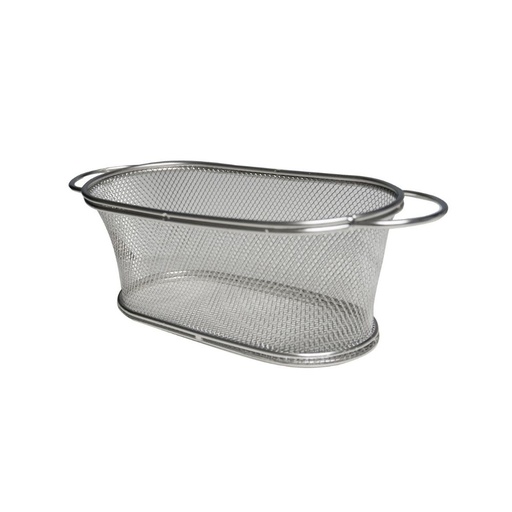 KITCHEN MAESTRO Multi-Purpose Basket Oval Food Strainer Mesh Basket