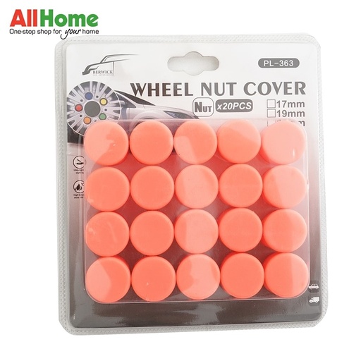 BERWICK LA-363 Wheel Nut Cover 20 Pcs Assorted