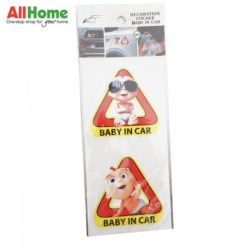 BERWICK C-1241 Baby In Car Sticker Small