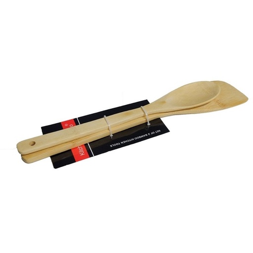KITCHEN MAESTRO 2 pieces Bamboo Cooking Utensil Set