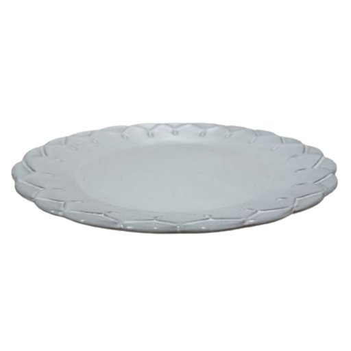 ONAIDA Hand crafted Side Plate Shiny Gray