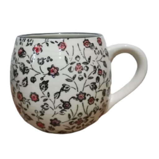 ONAIDA Handpainted Mug Full Bloom