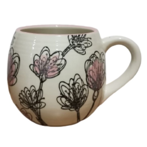 ONAIDA Handpainted Mug Spring blossom