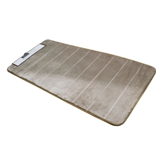 LINENS N' THINGS Memory Foam Bathroom Mat Line 50X100 Taupe