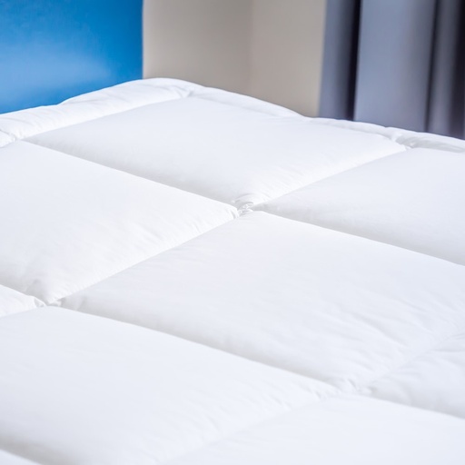 LIFESTYLE Mattress Topper White With Multiple Size Variations