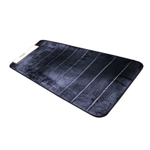 LINENS N' THINGS Memory Foam Bathroom Mat Line 50X80 Black