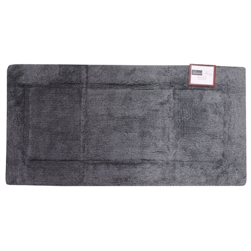 LINENS N' THINGS Cotton Bathroom Rug Hugh Collection 50X100 Gargoyle