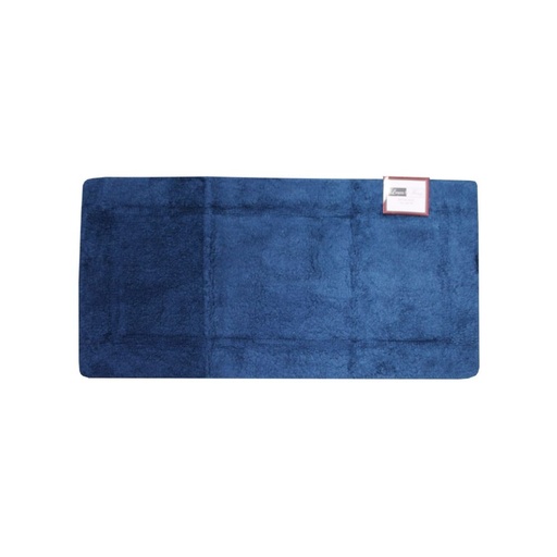 LINENS N' THINGS Cotton Bathroom Rug Hugh Collection 50X80 Mallard Blue