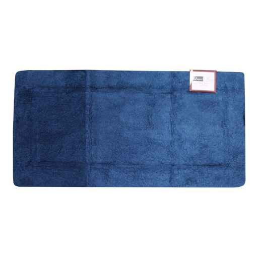 LINENS N' THINGS Cotton Bathroom Rug Hugh Collection 50X100 Mallard Blue