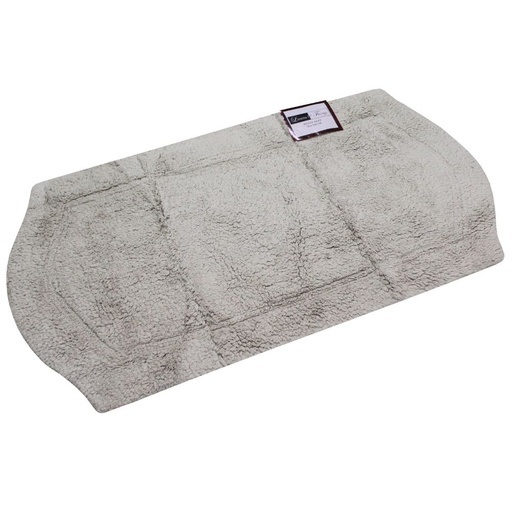 LINENS N' THINGS Cotton Bathroom Rug Hurley Collection 50x100 Simple Taupe