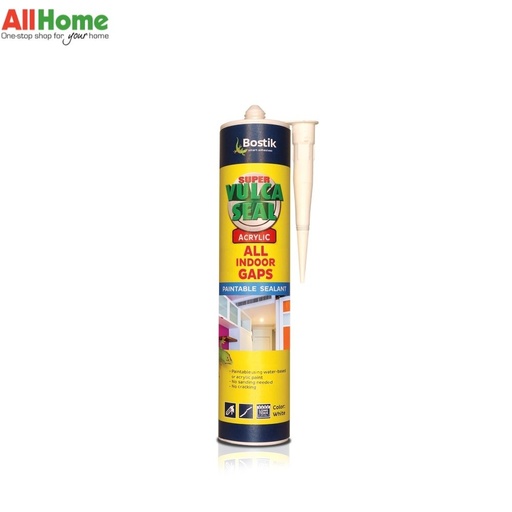 BOSTIK SUPER VULCASEAL SEALANT FOR ALL INDOOR GAPS 300ML