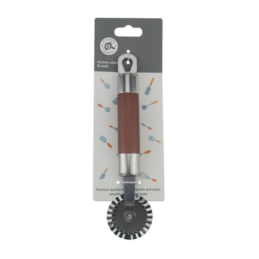 KITCHEN SECRETS STAINLESS STEEL PIZZA CUTTER - STP029